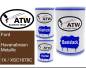 Preview: Ford, Havanabraun Metallic, 1X / XSC1678C: 500ml Lackdose + 500ml Klarlack + 250ml Härter - Set, von ATW Autoteile West.